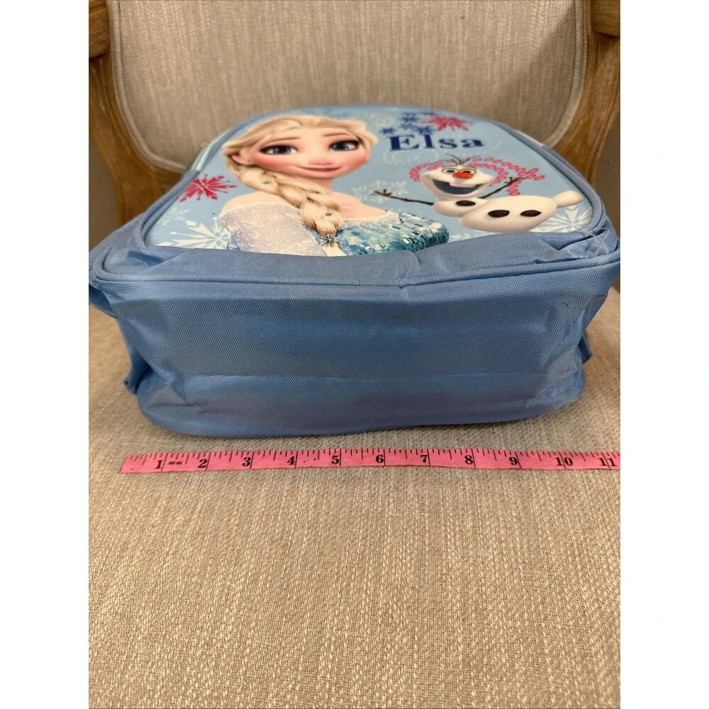 Elsa & Olaf Blue Character multipurpose backpack school travel Cartoon fun prek